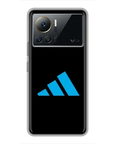 Чехол для Infinix Note 12 Pro (4G) с картинкой «Adidas Cyan Logo»