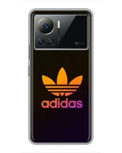 Чехол для Infinix Note 12 Pro (4G) с картинкой «Градиент Adidas»