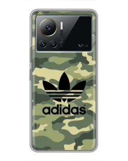 Чехол для Infinix Note 12 Pro (4G) с картинкой «Милитари стиль Adidas»