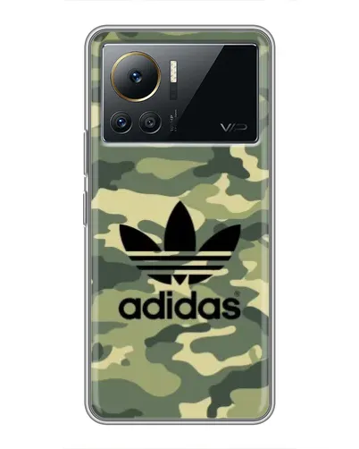 Чехол для Infinix Note 12 Pro (4G) с картинкой «Милитари стиль Adidas»