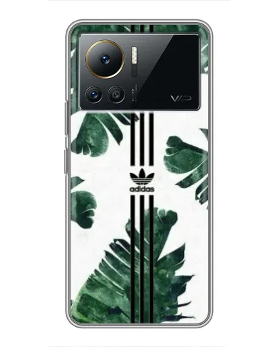 Чехол для Infinix Note 12 Pro (4G) с картинкой «Пальмовые листья адидас»