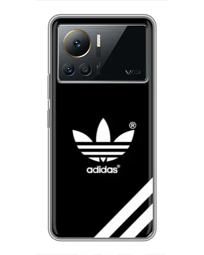 Чехол для Infinix Note 12 Pro (4G) с картинкой «Adidas с диагональными полосами»