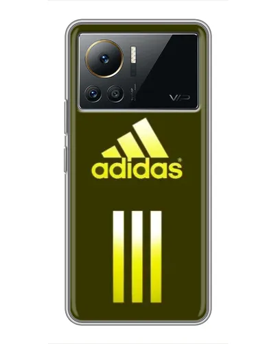 Чехол для Infinix Note 12 Pro (4G) с картинкой «Оливковый градиент Adidas»