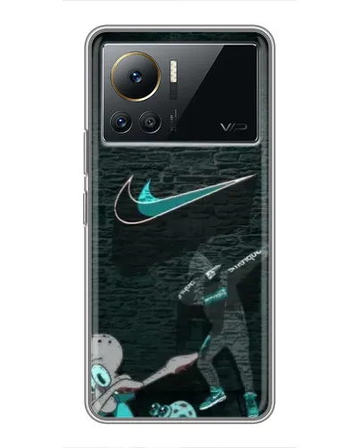 Чехол для Infinix Note 12 Pro (4G) с картинкой «Спортивный арт Nike»