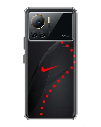 Чехол для Infinix Note 12 Pro (4G) с картинкой «Абстрактный дизайн Nike»