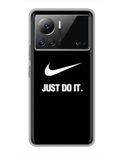 Чехол для Infinix Note 12 Pro (4G) с картинкой «Классический принт Nike»