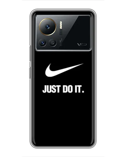 Чехол для Infinix Note 12 Pro (4G) с картинкой «Классический принт Nike»