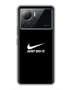Чехол для Infinix Note 12 Pro (4G) с картинкой «Минимализм от Nike»