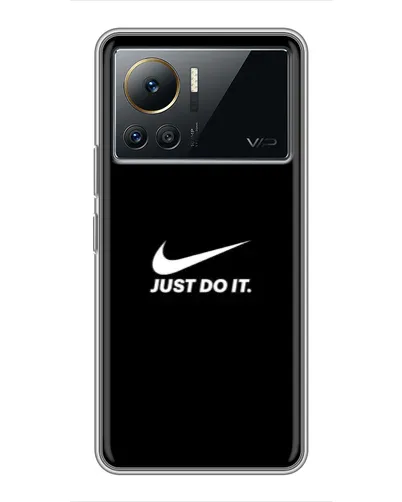 Чехол для Infinix Note 12 Pro (4G) с картинкой «Минимализм от Nike»