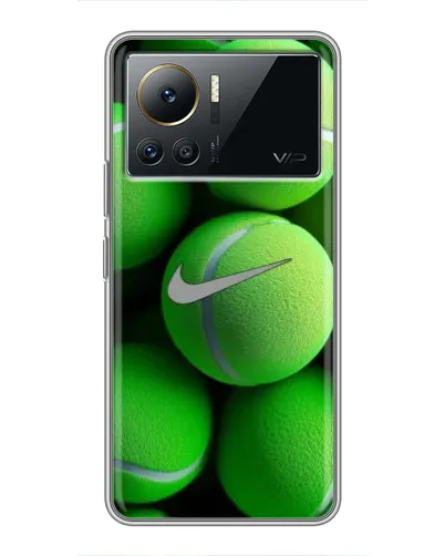 Чехол для Infinix Note 12 Pro (4G) с картинкой «Теннисные мячи Найк»
