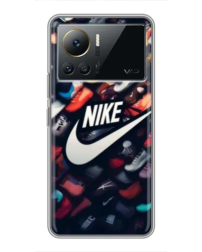 Чехол для Infinix Note 12 Pro (4G) с картинкой «Коллекция кроссовок Nike»