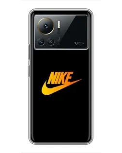 Чехол для Infinix Note 12 Pro (4G) с картинкой «Золотой логотип Nike»