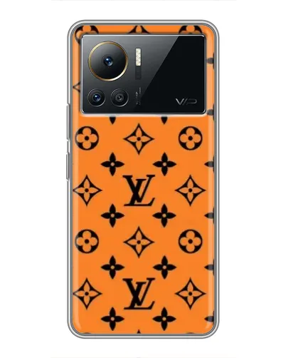 Чехол для Infinix Note 12 Pro (4G) с картинкой «Оранжевый стиль LV» Чехол для Infinix Note 12 Pro (4G) с картинкой «Оранжевый стиль LV»