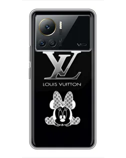 Чехол для Infinix Note 12 Pro (4G) с картинкой «LV и Минни Маус»