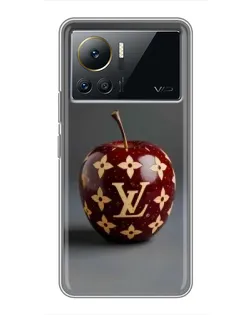 Чехол для Infinix Note 12 Pro (4G) с картинкой «Красное яблоко LV»