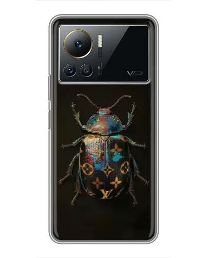 Чехол для Infinix Note 12 Pro (4G) с картинкой «LV — мраморный принт» Чехол для Infinix Note 12 Pro (4G) с картинкой «LV — мраморный принт»
