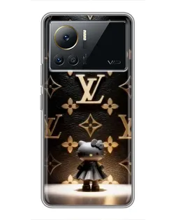 Чехол для Infinix Note 12 Pro (4G) с картинкой «Монограмма с фигурой»