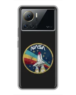 Чехол для Infinix Note 12 Pro (4G) с картинкой «NASA — эмблема миссии»
