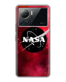 Чехол для Infinix Note 12 Pro (4G) с картинкой «NASA — красная туманность»