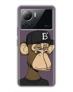 Чехол для Infinix Note 12 Pro (4G) с картинкой «Bored Ape в кепке»