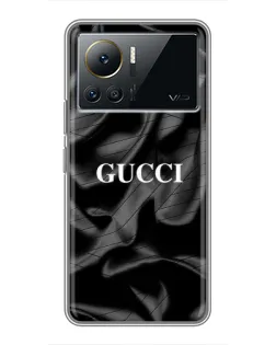 Чехол для Infinix Note 12 Pro (4G) с картинкой «Gucci — шелковые волны»
