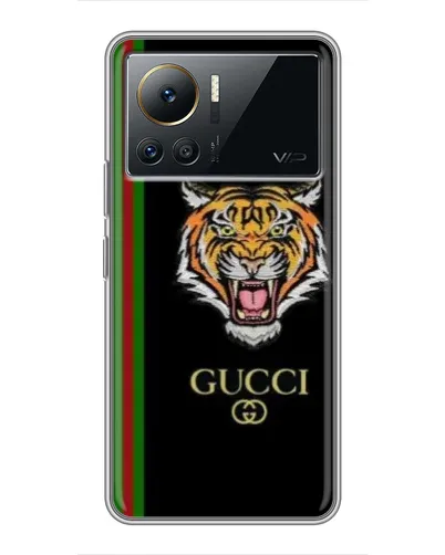 Чехол для Infinix Note 12 Pro (4G) с картинкой «Тигр Gucci»