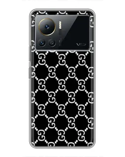 Чехол для Infinix Note 12 Pro (4G) с картинкой «Gucci — сетчатый паттерн»