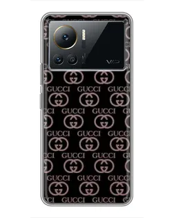Чехол для Infinix Note 12 Pro (4G) с картинкой «Классическая монограмма Gucci»