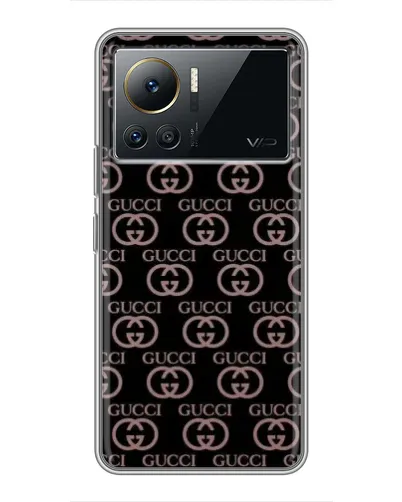 Чехол для Infinix Note 12 Pro (4G) с картинкой «Классическая монограмма Gucci»