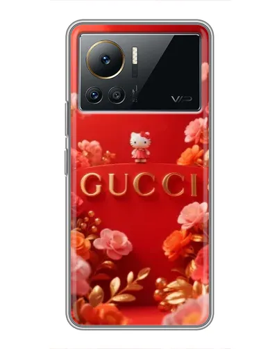 Чехол для Infinix Note 12 Pro (4G) с картинкой «Gucci — золотой сад»