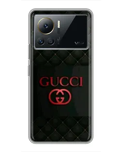 Чехол для Infinix Note 12 Pro (4G) с картинкой «Gucci — стеганый черный»