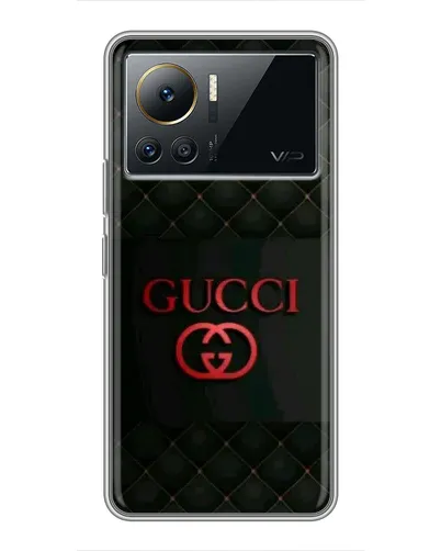 Чехол для Infinix Note 12 Pro (4G) с картинкой «Gucci — стеганый черный»