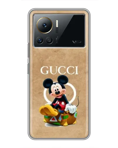 Чехол для Infinix Note 12 Pro (4G) с картинкой «Микки Маус Gucci — крафт»