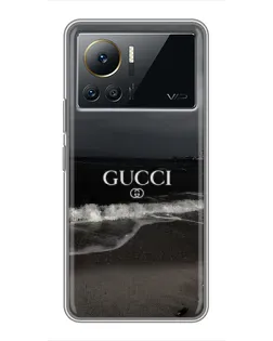 Чехол для Infinix Note 12 Pro (4G) с картинкой «Gucci — морской прибой»