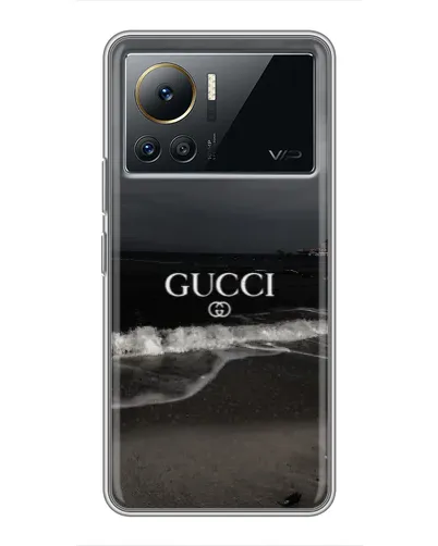 Чехол для Infinix Note 12 Pro (4G) с картинкой «Gucci — морской прибой»