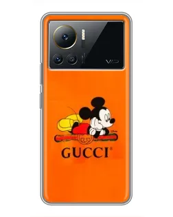 Чохол для Infinix Note 12 Pro (4G) з картинкою «Міккі Маус Gucci — помаранч» Чохол для Infinix Note 12 Pro (4G) з картинкою «Міккі Маус Gucci — помаранч»