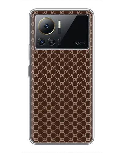 Чехол для Infinix Note 12 Pro (4G) с картинкой «Gucci — шоколадная сетка» Чехол для Infinix Note 12 Pro (4G) с картинкой «Gucci — шоколадная сетка»