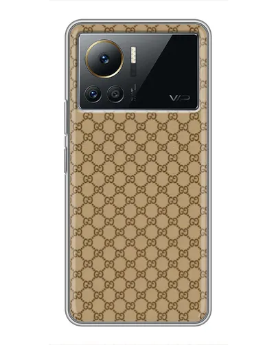 Чехол для Infinix Note 12 Pro (4G) с картинкой «Gucci — классический беж» Чехол для Infinix Note 12 Pro (4G) с картинкой «Gucci — классический беж»
