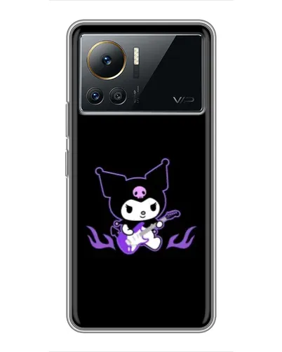 Чехол для Infinix Note 12 Pro (4G) с картинкой «Электрическая Kuromi» Чехол для Infinix Note 12 Pro (4G) с картинкой «Электрическая Kuromi»