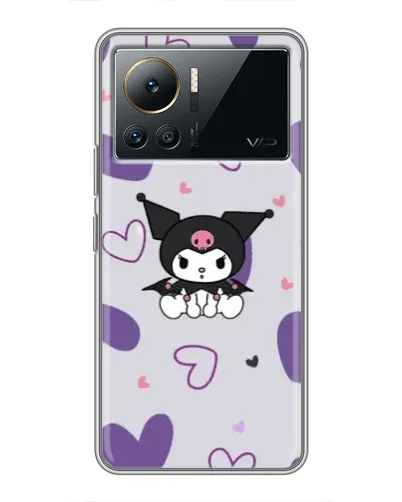 Чехол для Infinix Note 12 Pro (4G) с картинкой «Kuromi и лавандовые сердца» Чехол для Infinix Note 12 Pro (4G) с картинкой «Kuromi и лавандовые сердца»