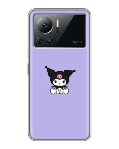 Чехол для Infinix Note 12 Pro (4G) с картинкой «Kuromi — фиолетовый минимализм» Чехол для Infinix Note 12 Pro (4G) с картинкой «Kuromi — фиолетовый минимализм»