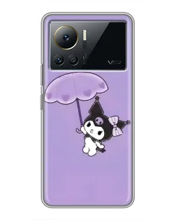 Чехол для Infinix Note 12 Pro (4G) с картинкой «Kuromi с зонтиком» Чехол для Infinix Note 12 Pro (4G) с картинкой «Kuromi с зонтиком»