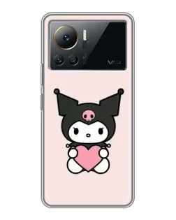 Чехол для Infinix Note 12 Pro (4G) с картинкой «Kuromi и сердце» Чехол для Infinix Note 12 Pro (4G) с картинкой «Kuromi и сердце»