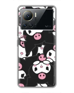 Чехол для Infinix Note 12 Pro (4G) с картинкой «Паттерн голов Куроми» Чехол для Infinix Note 12 Pro (4G) с картинкой «Паттерн голов Куроми»