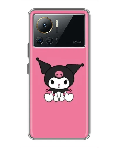 Чехол для Infinix Note 12 Pro (4G) с картинкой «Хмурая Kuromi» Чехол для Infinix Note 12 Pro (4G) с картинкой «Хмурая Kuromi»