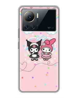 Чехол для Infinix Note 12 Pro (4G) с картинкой «My Melody и Kuromi» Чехол для Infinix Note 12 Pro (4G) с картинкой «My Melody и Kuromi»