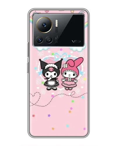 Чехол для Infinix Note 12 Pro (4G) с картинкой «My Melody и Kuromi» Чехол для Infinix Note 12 Pro (4G) с картинкой «My Melody и Kuromi»