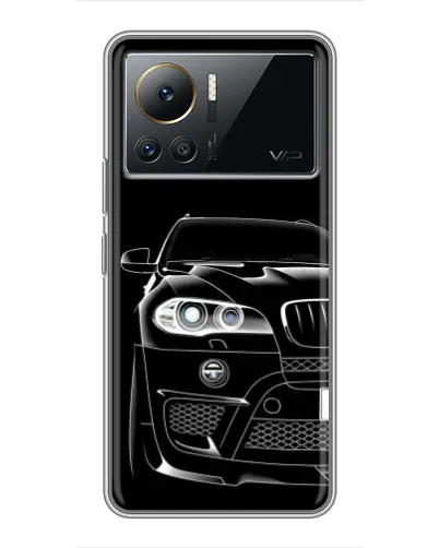 Чехол для Infinix Note 12 Pro (4G) с картинкой «Темный силуэт BMW» Чехол для Infinix Note 12 Pro (4G) с картинкой «Темный силуэт BMW»