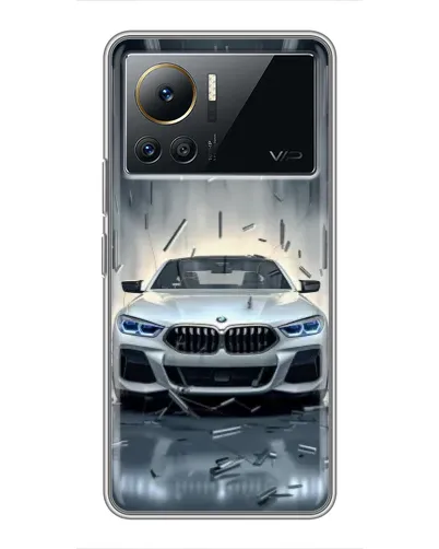 Чехол для Infinix Note 12 Pro (4G) с картинкой «BMW в свете фар» Чехол для Infinix Note 12 Pro (4G) с картинкой «BMW в свете фар»