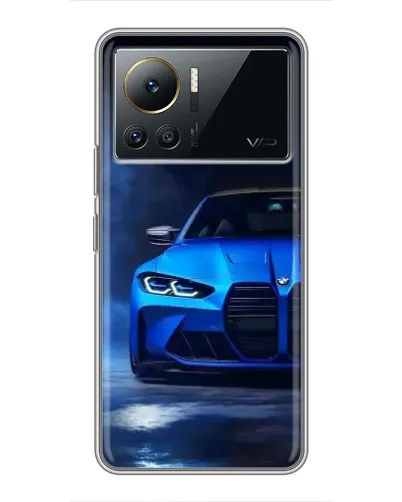 Чехол для Infinix Note 12 Pro (4G) с картинкой «Голубая BMW M4» Чехол для Infinix Note 12 Pro (4G) с картинкой «Голубая BMW M4»
